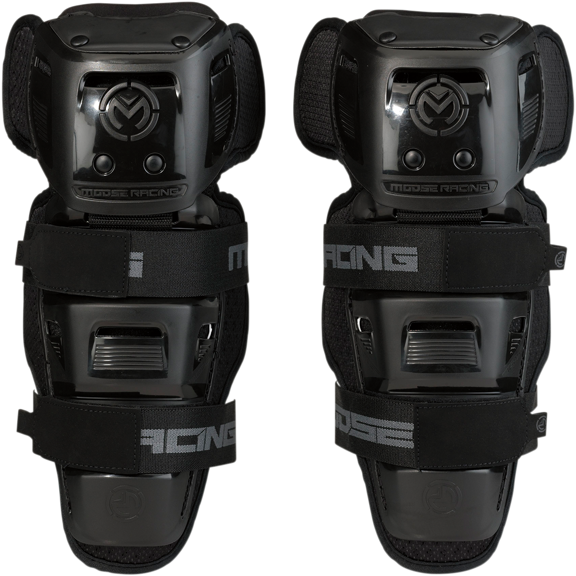 MOOSE OFFROAD Youth Synapse Lite Knee Guards - Black 2704-0493