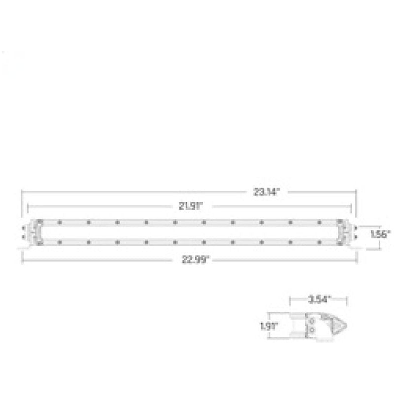 
                      
                        Rigid Industries SR-Series 20in SAE Driving Light Amber
                      
                    