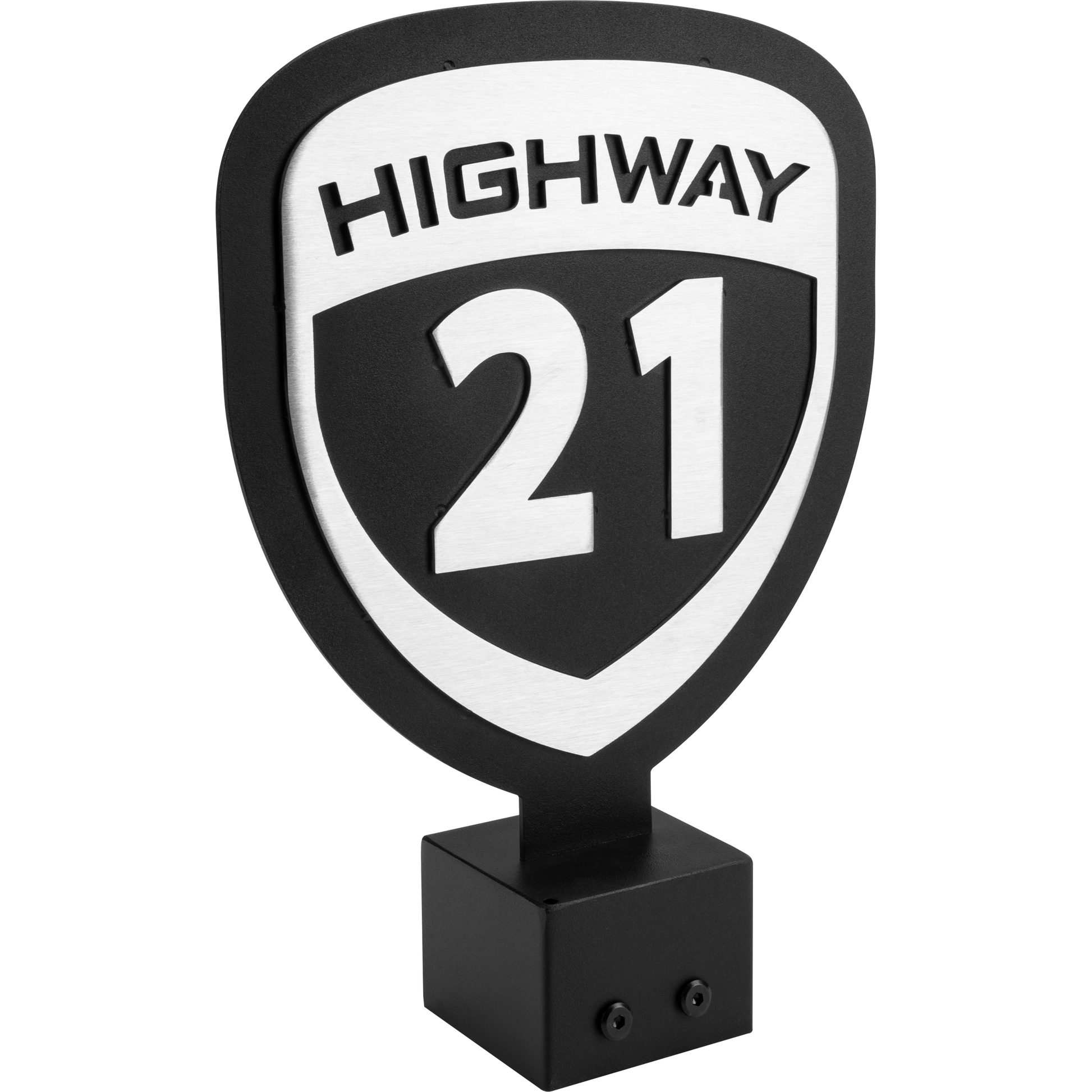 Helmet Tree Header Sign