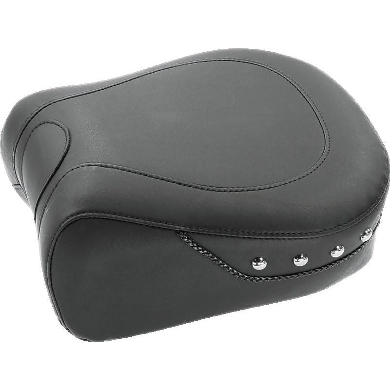 Mustang 08-21 Harley Electra Glide, Rd Glide, Rd King, Str Glide 1PC Seat w/Diamond Stitch - Black