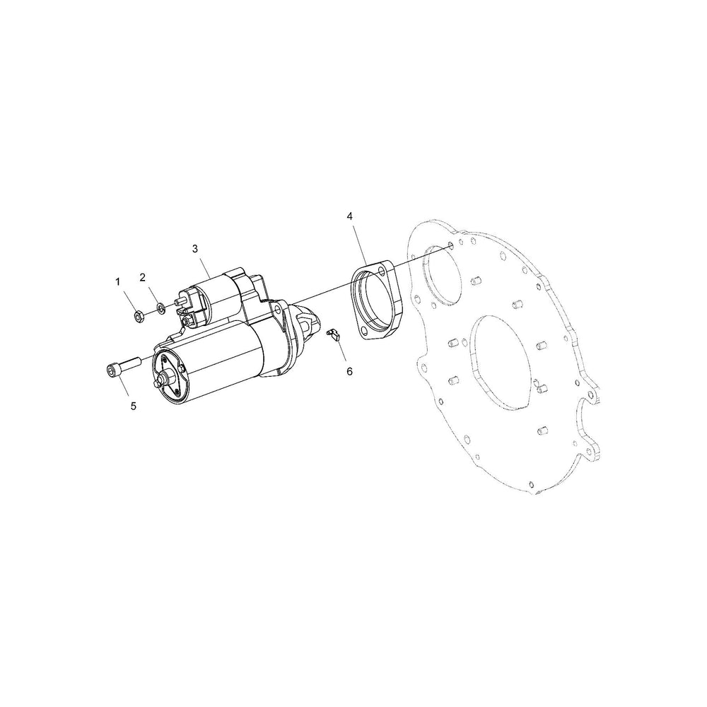 
                      
                        Polaris Ranger Motor Starter, Genuine OEM Part 3040113, Qty 1
                      
                    
