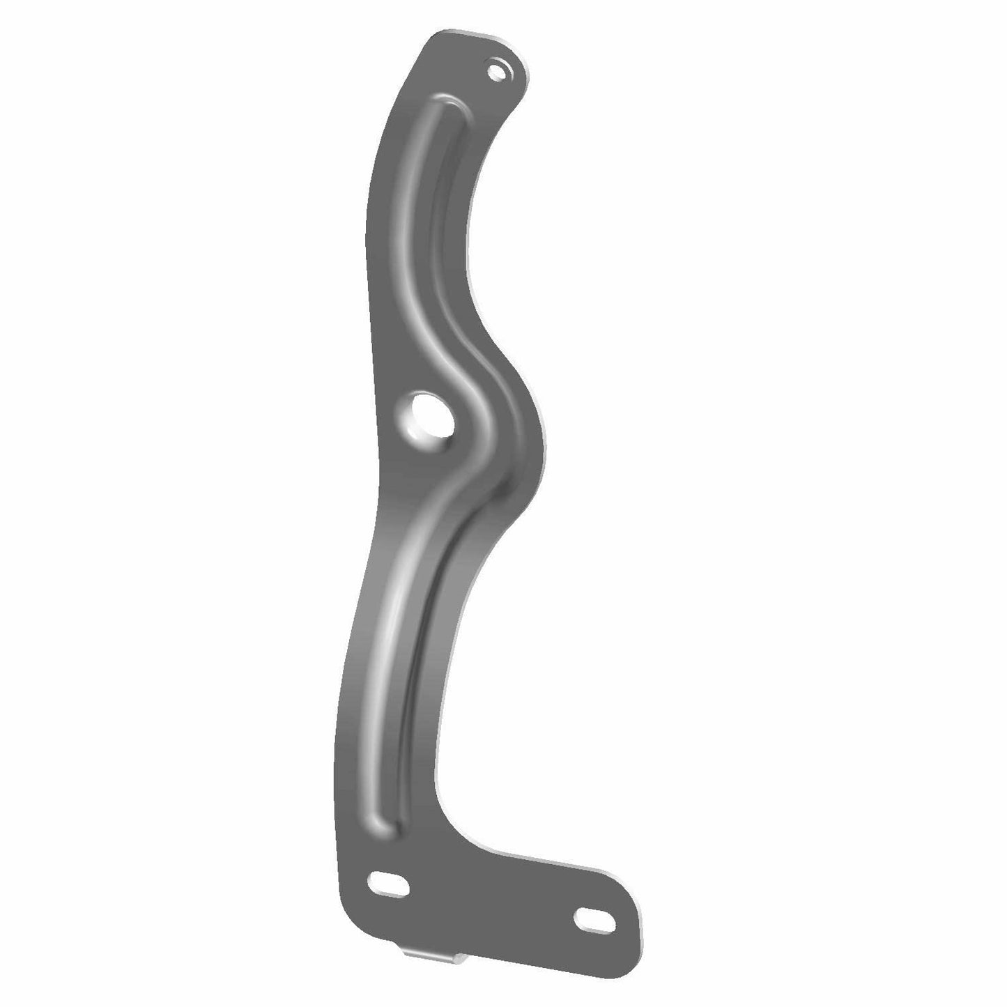 Polaris Off Road Radiator Mount Bracket, Left, Black, Genuine OEM Part 5256596-329, Qty 1