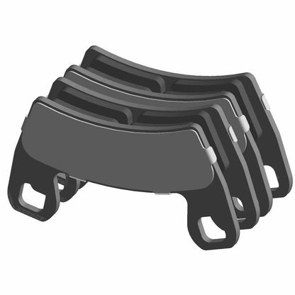 Polaris Dual Bore Compact Brake Pad Kit, 1.188 in, Genunine OEM Part 2206025, Set of Two Brake Pads