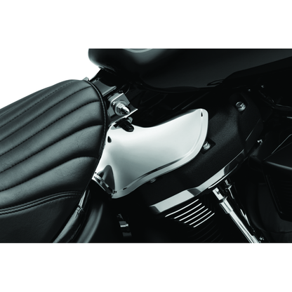 Kuryakyn Saddle Shields Heat Deflectors 18-Up Softail Models Smoke