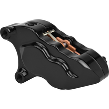 4 Piston Front Caliper L/H Black W/ 11.8" Rotor