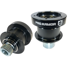 Quick Release Steering Wheel Hub Black