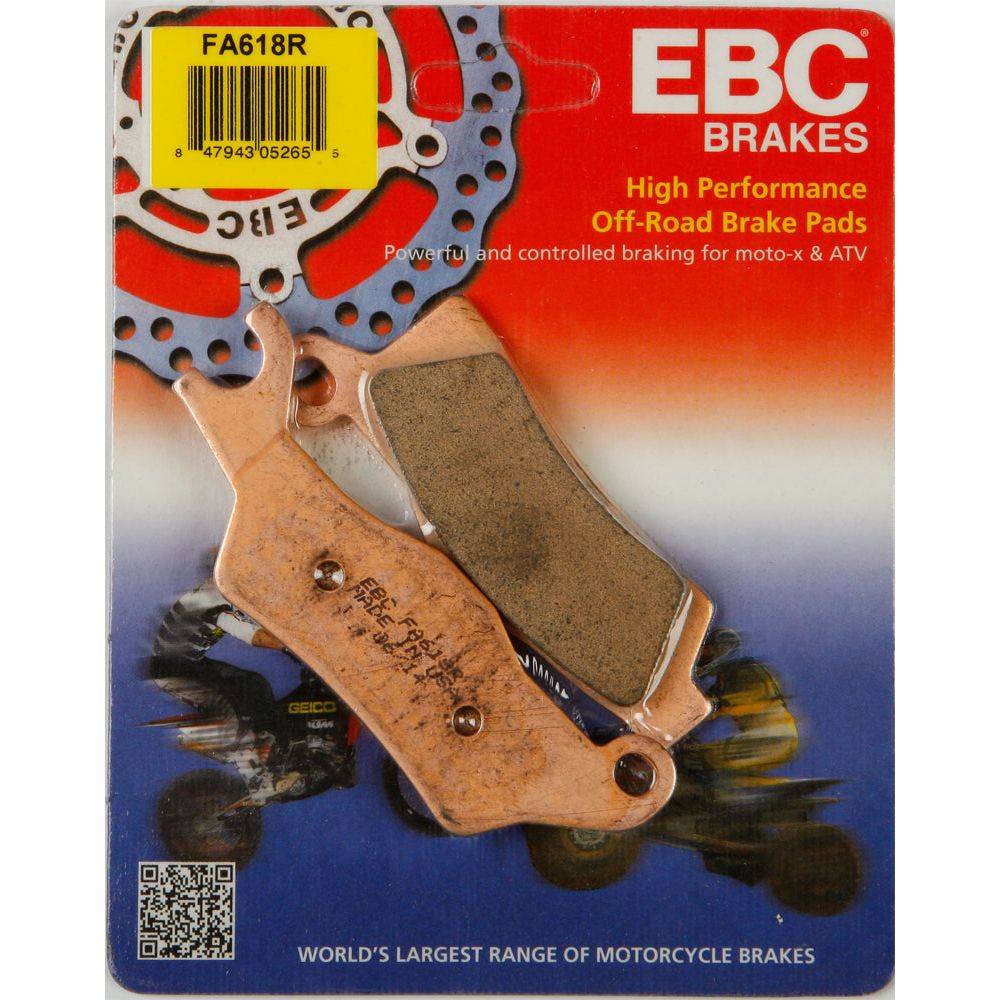 Brake Pads Fa618r Sintered R Series
