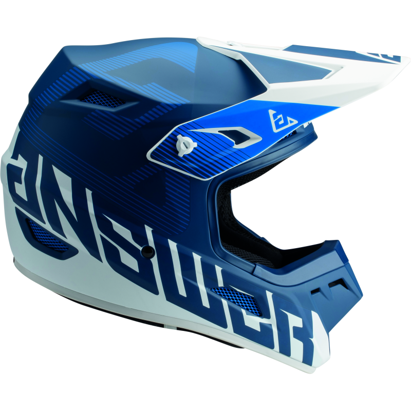 
                      
                        Answer AR1 V2 Bold Helmet Blue/White Youth - Small
                      
                    