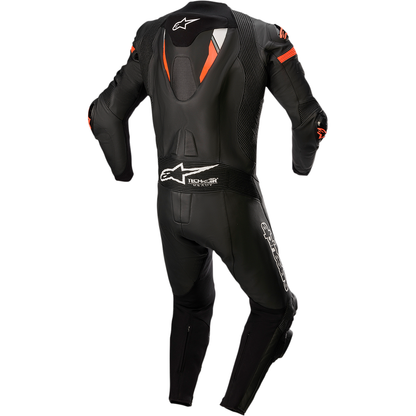 ALPINESTARS Missile Ignition v2 1-Piece Leather Suit - Black/Red Fluo - US 48 / EU 58 3150222-1030-58