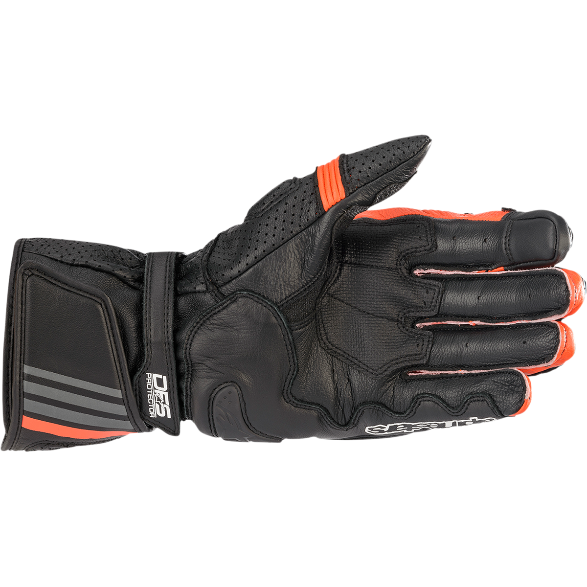 ALPINESTARS GP Plus R v2 Gloves - Black/Fluo Red - Large 3556520-1030-L