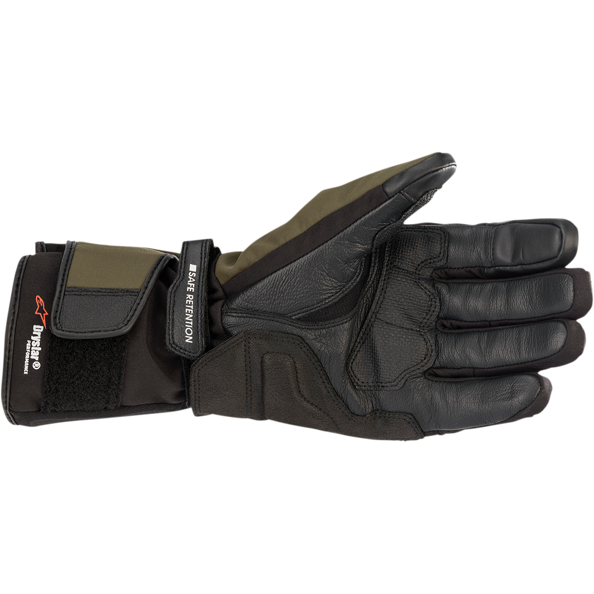 ALPINESTARS Denali Aerogel Drystar? Gloves - Black Forest/Fluo Yellow - 2XL 3526922-1685-2X
