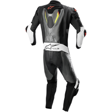 ALPINESTARS Missile Ignition v2 1-Piece Leather Suit - Metallic Gray/Black/Yellow/Red Fluo - US 38 / EU 48 3150222-9135-48