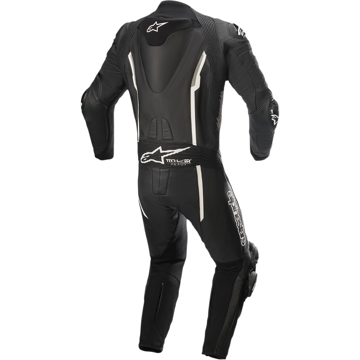 ALPINESTARS Missile v2 1-Piece Leather Suit - Black/White - US 46 / EU 56 3150122-12-56