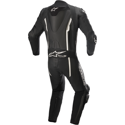 ALPINESTARS Missile v2 1-Piece Leather Suit - Black/White - US 46 / EU 56 3150122-12-56