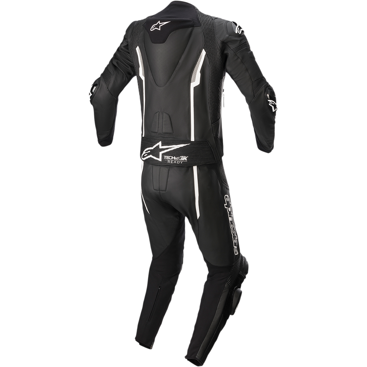 ALPINESTARS Missile v2 2-Piece Leather Suit - Black/White - US 44 / EU 54 3160122-12-54