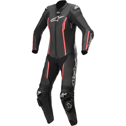 ALPINESTARS Stella Missile v2 1-Piece Leather Suit - Black/Pink - US 14 / EU 50 3180122-1838-50