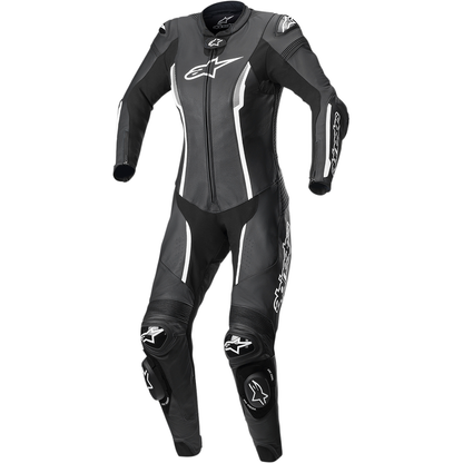 ALPINESTARS Stella Missile v2 1-Piece Leather Suit - Black/White - US 14 / EU 50 3180122-12-50