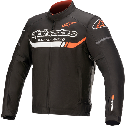 ALPINESTARS T-SP S Ignition Waterproof Jacket - Black/White/Red Fluo - Small 3200322-1231-S