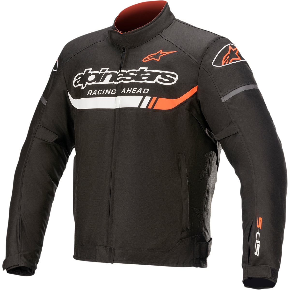 ALPINESTARS T-SP S Ignition Waterproof Jacket - Black/White/Red Fluo - 4XL 3200322-1231-4X