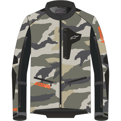 ALPINESTARS Venture XT Jacket - Mojave Camo/Orange Fluo - Small 3303022-824-S