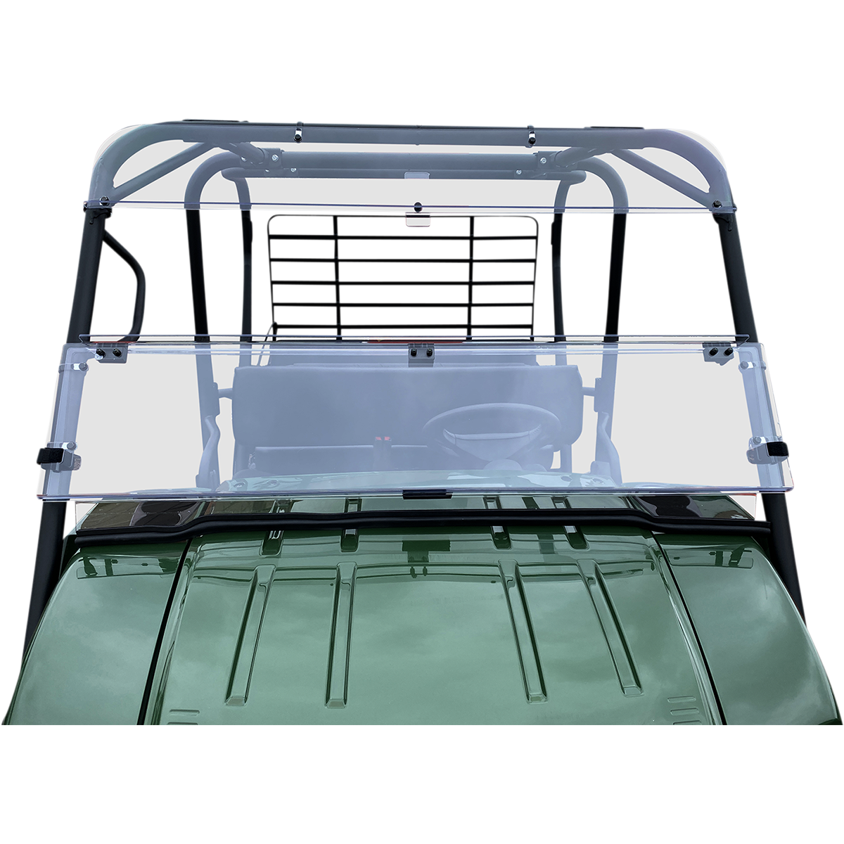 MOOSE OFFROAD Full Folding Windshield - Deluxe - Mule V000278-12200M