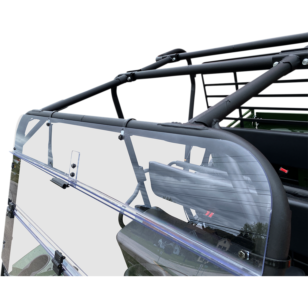 MOOSE OFFROAD Full Folding Windshield - Deluxe - Mule V000278-12200M