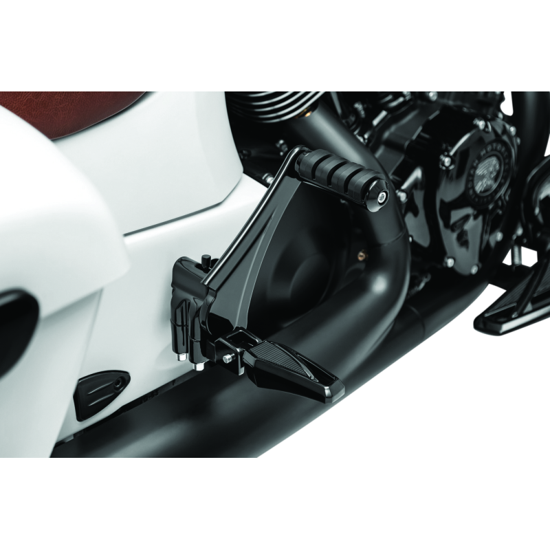Kuryakyn Passenger Peg Mounts Indian Models Gloss Black