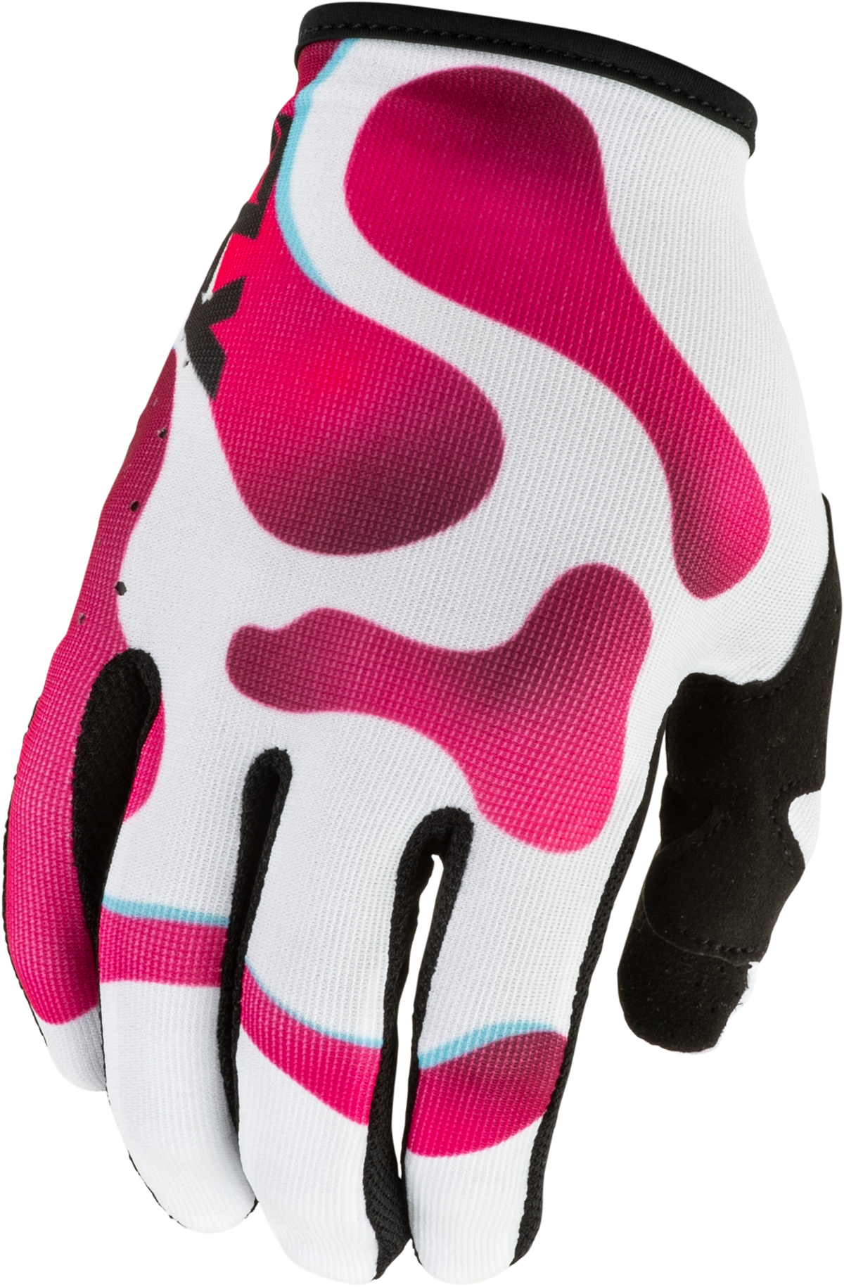 Youth Lite  Vibe Gloves White/Pink/Blue Yl