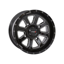 St4 Wheel 14x7 4+3 (+10mm) 4/156 Gloss Black/Machined