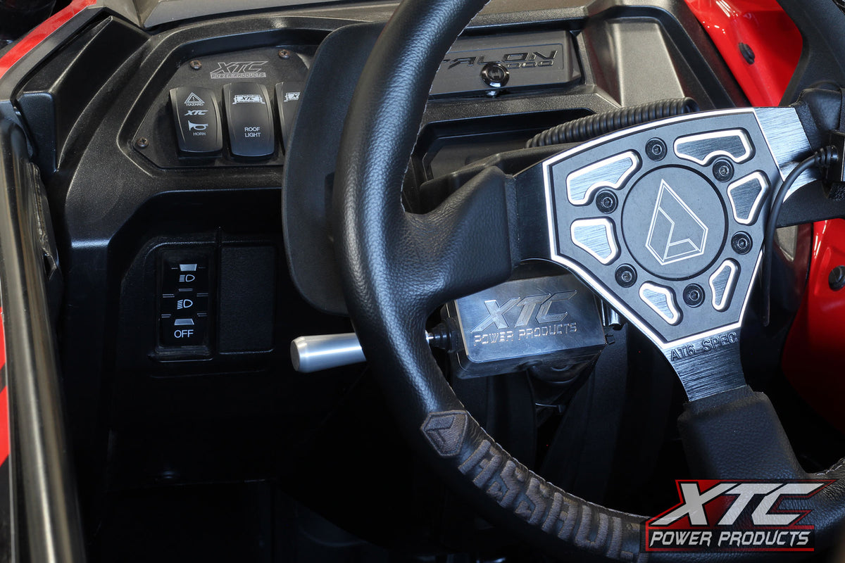 Auto Turn Signal Kit W/ Billet Lever And Front Drl Lights Hon