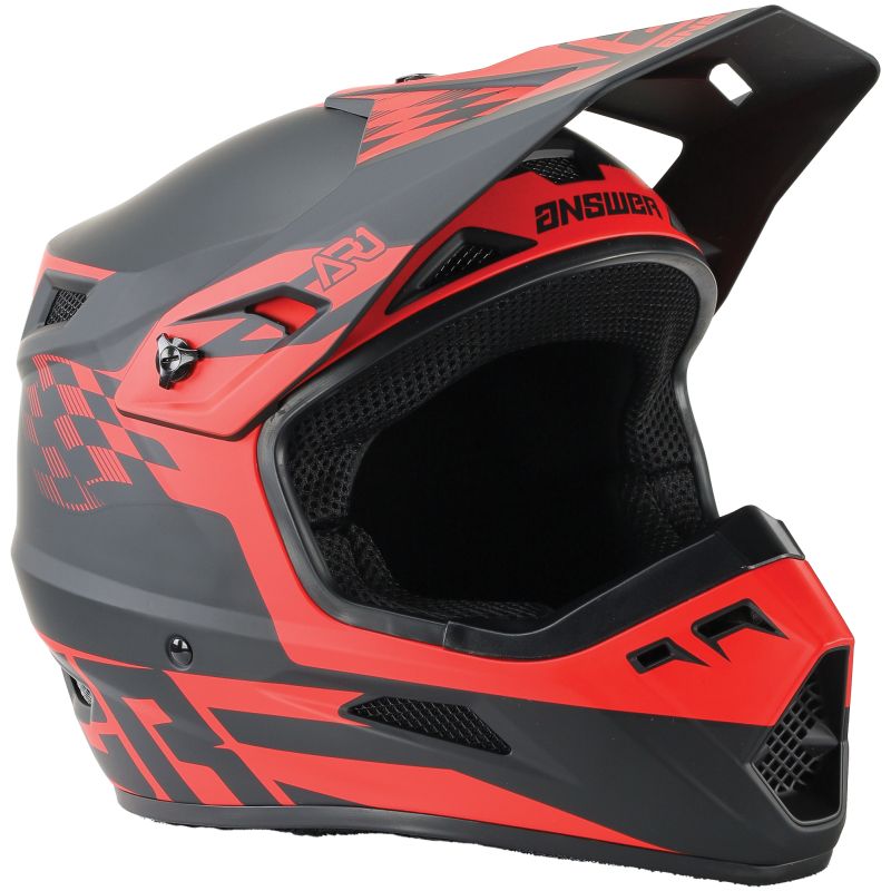 Answer AR1 Sweep Helmet Black/Red - Small