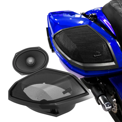 6"X9" Hxm Speaker Bag Lid Kit Flh/Flt 2024 2026