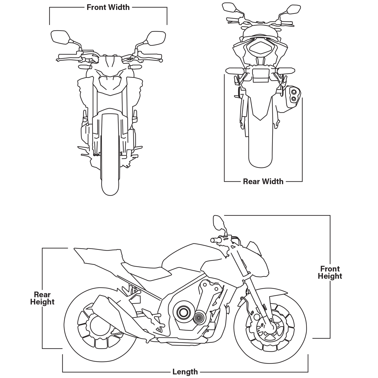 Elite Series Cover Scooter M Black