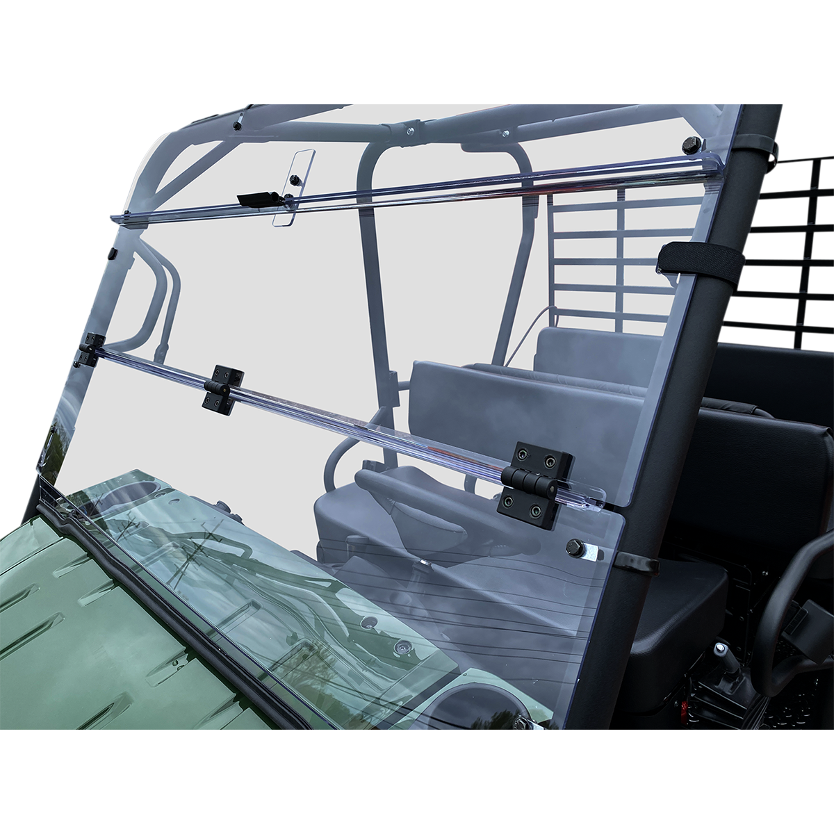 MOOSE OFFROAD Full Folding Windshield - Deluxe - Mule V000278-12200M