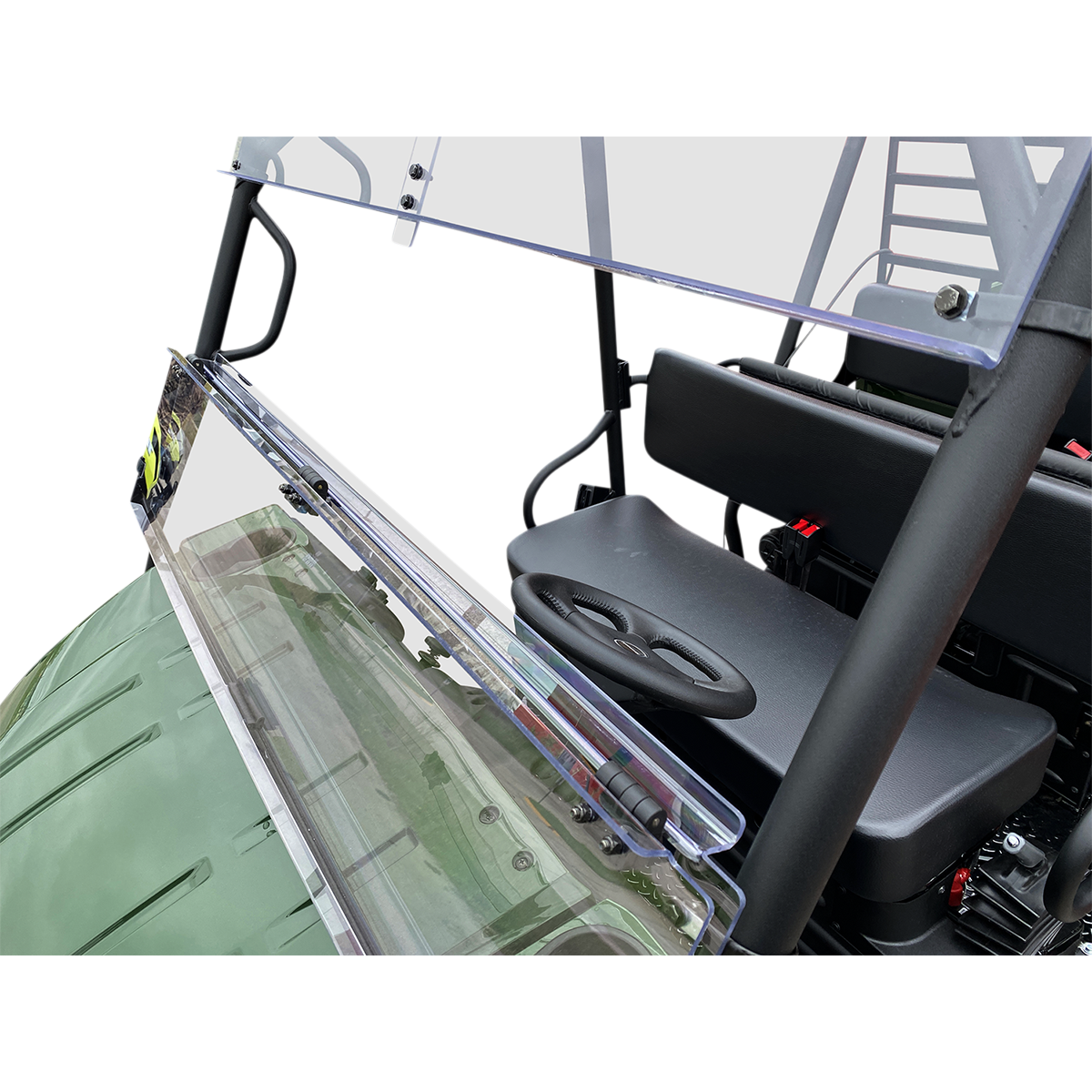 MOOSE OFFROAD Full Folding Windshield - Deluxe - Mule V000278-12200M