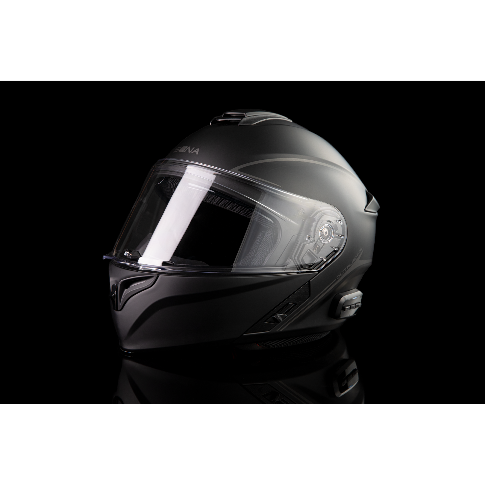 SENA Outrush R Helmet - Black - Small OUTRUSHR-MB00S3