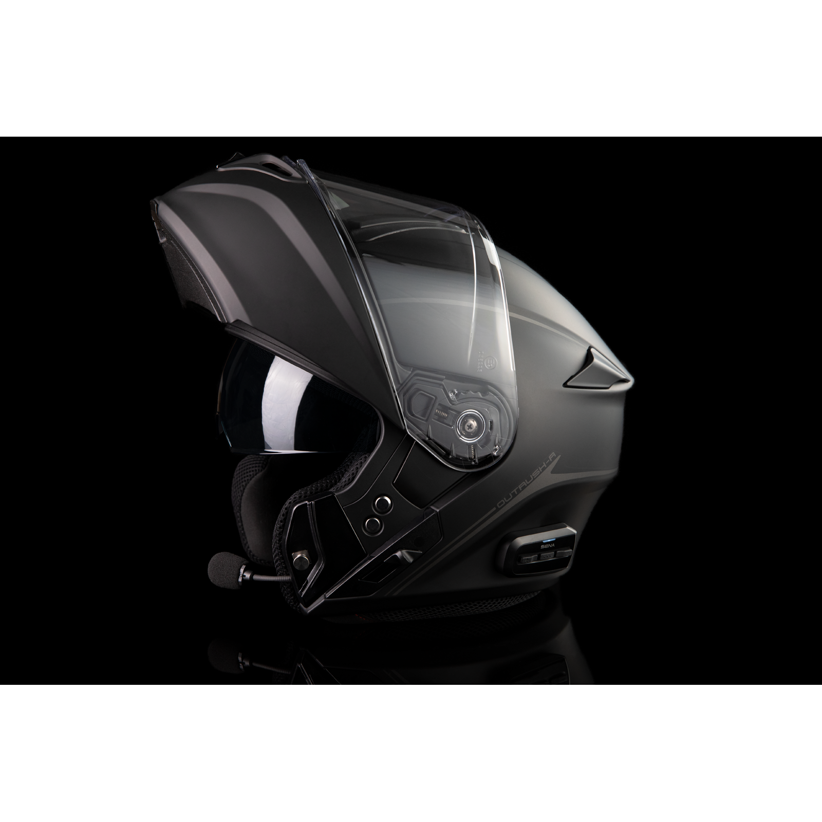 SENA Outrush R Helmet - Black - Small OUTRUSHR-MB00S3