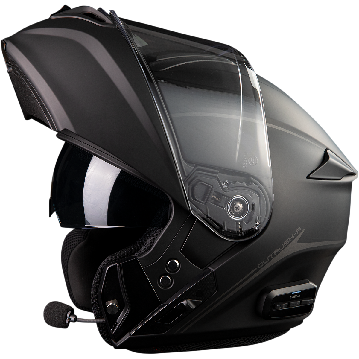 SENA Outrush R Helmet - Black - Small OUTRUSHR-MB00S3