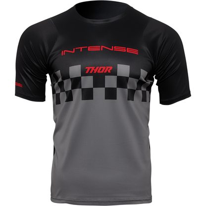 THOR Intense Assist Chex Short-Sleeve Jersey - Black/Gray - 2XL 5120-0149