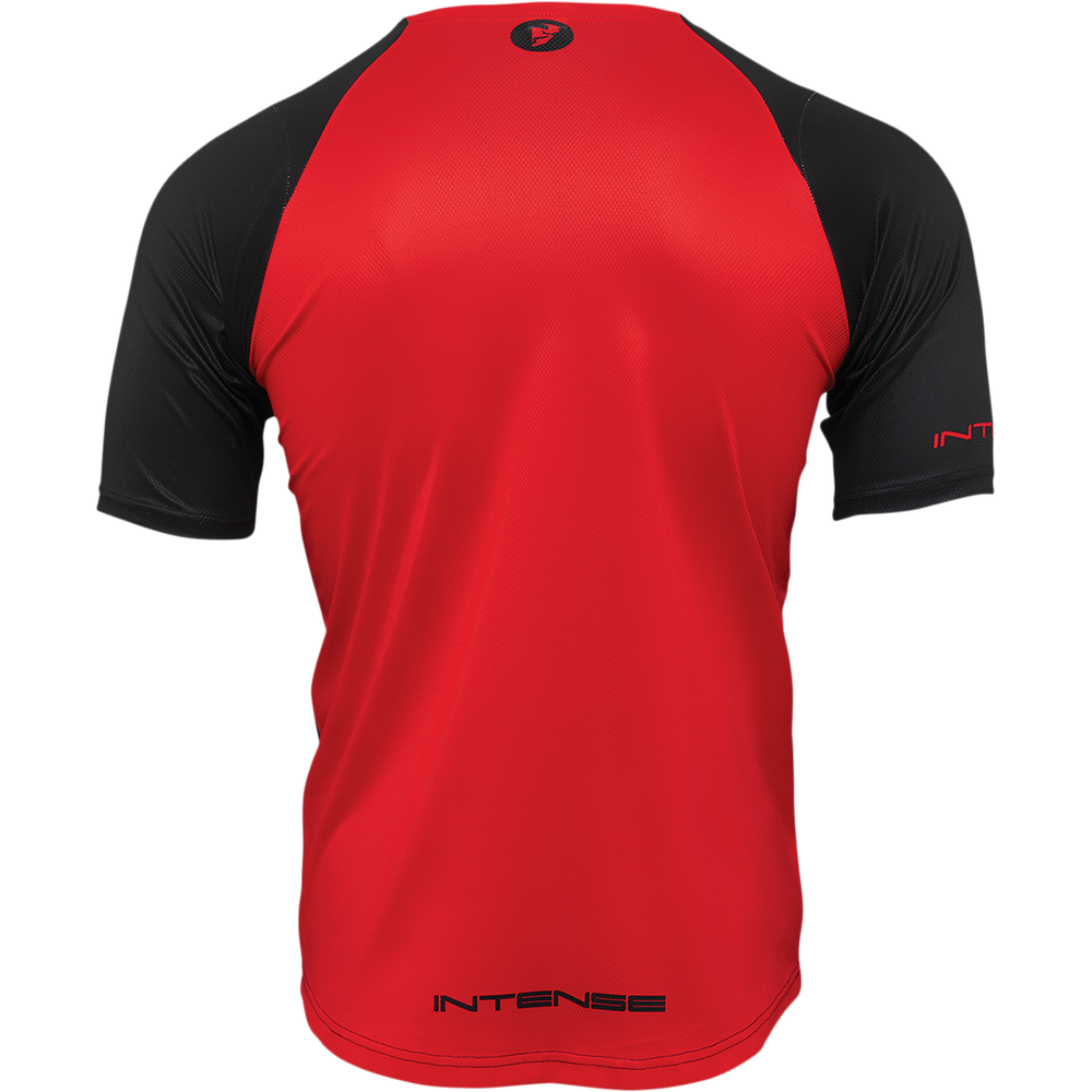 THOR Intense Assist Dart Short-Sleeve Jersey - Black/Red - XS 5120-0150