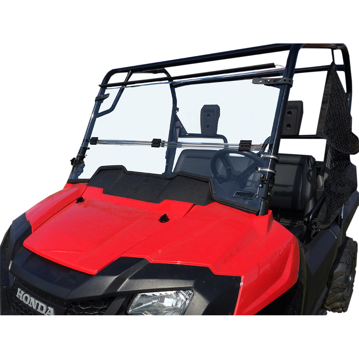 MOOSE OFFROAD Full Folding Windshield - Pioneer LEMA100-003