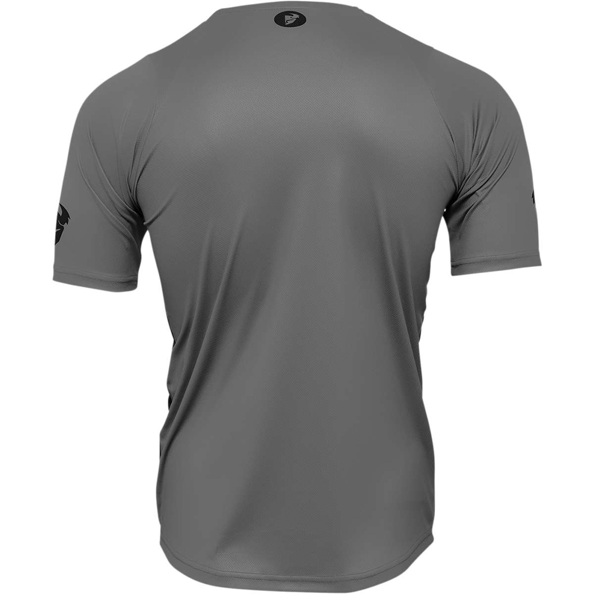THOR Assist React Short-Sleeve Jersey - Gray/Purple - Large 5120-0177