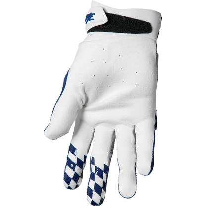 THOR Hallman Digit Gloves - White/Navy - Small 3330-6771