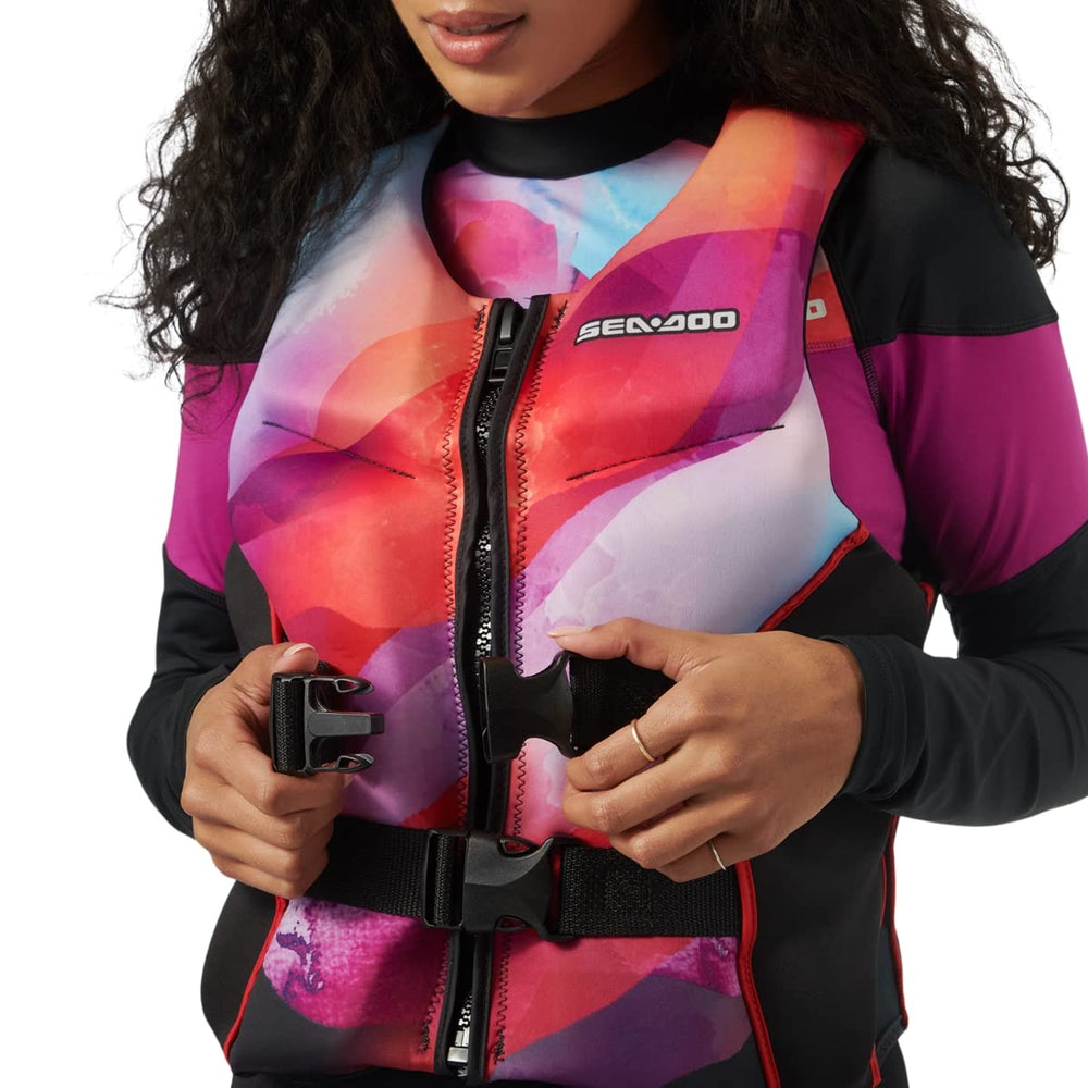 
                      
                        Sea-Doo Airflow Sunset Edition Adult Unisex PFD/Life Jacket (Ecoprene) 285988,Red,X-Large
                      
                    