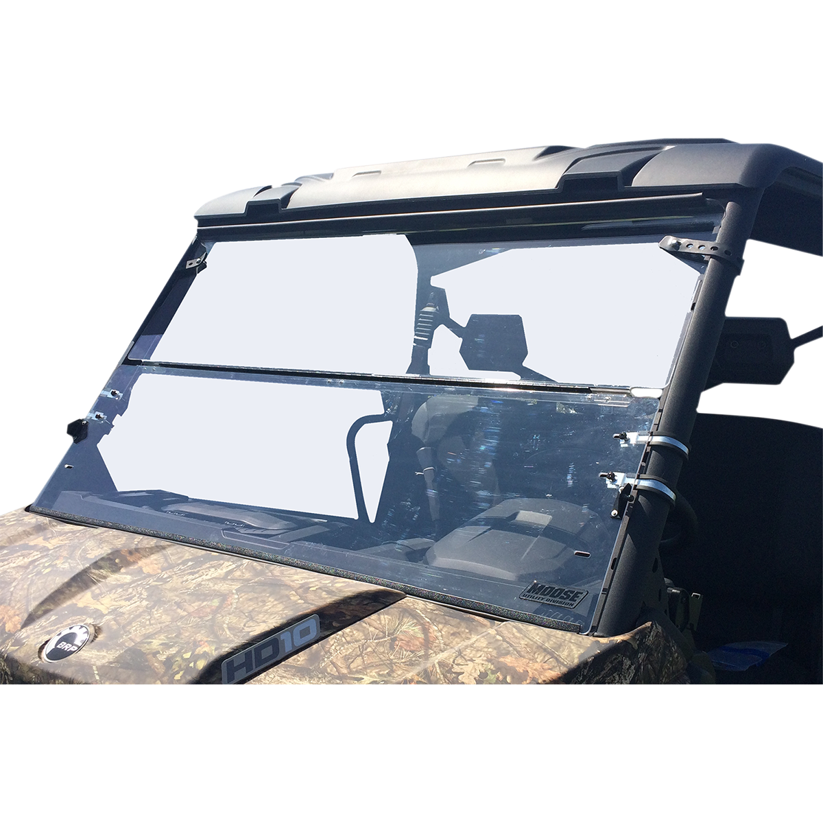 MOOSE OFFROAD Full Folding Windshield - Defender LEMA100-0039