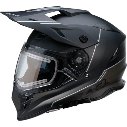 Z1R Range Snow Helmet - Bladestorm - Electric - Dual Pane - Black/White - Small 0101-14048
