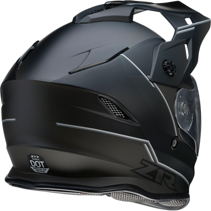 Z1R Range Snow Helmet - Bladestorm - Electric - Dual Pane - Black/White - 2XL 0101-14052