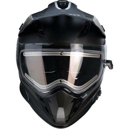 Z1R Range Snow Helmet - Bladestorm - Electric - Dual Pane - Black/White - Medium 0101-14049