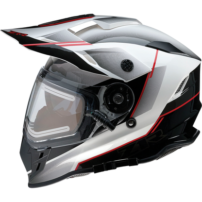 Z1R Range Snow Helmet - Bladestorm - Electric - Dual Pane - Black/Red/White - Small 0101-14054