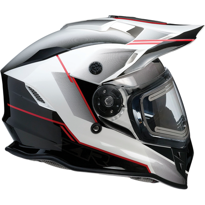 Z1R Range Snow Helmet - Bladestorm - Electric - Dual Pane - Black/Red/White - XS 0101-14053